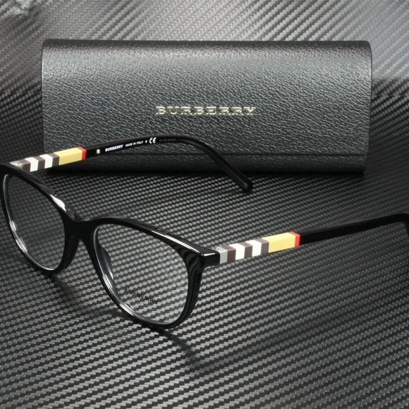 Burberry Black Demo 52mm Eyeglasses - Picture 4 of 4